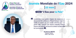 JME 2024 : Message du Directeur Général de l&#039;Office National de l&#039;Eau Potable de Côte d&#039;Ivoire