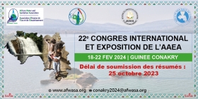 22e Congrès de l'AAEA Conakry 2024: report du délai de soumission des résumés