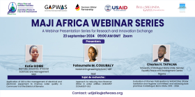 Join AfWASA&#039;s webinar series on WASH solutions and innovations