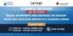 AfWASA invites you to the 7th Edition of its Technical Exchange ''Ask the Experts''