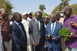 JOURNEE MONDIALE DE L&#039;EAU AU THIES: le Secrétaire d’Etat à l’Hydraulique Rurale visite la station d’épuration de KEUR SAIB NDOYE