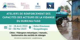 Assainissement Autonome : l'AAEA sélectionnée pour renforcer les capacités des vidangeurs du Burkina Faso