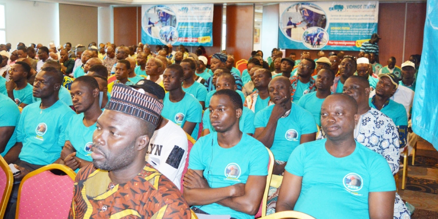 BENIN / CEREMONIE DE LANCEMENT OFFICIEL DE VIDANGE MIMIN