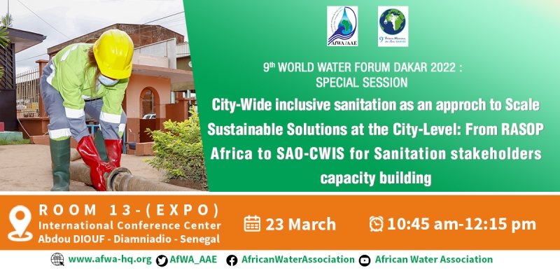 Join the African Water Association at the 9th World Water Forum