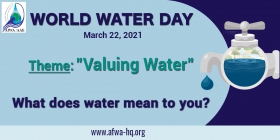 Let's celebrate World Water Day by answering the question