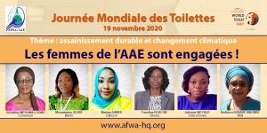 &quot;Nous avons tous la responsabilité commune de construire des toilettes durables, sûres, accessibles, abordables et culturellement acceptables&quot;