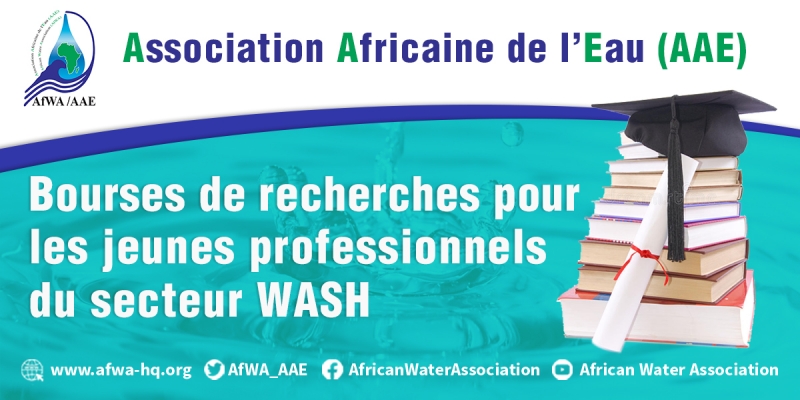 L’AAE octroie des bourses de recherches aux jeunes professionnels du secteur WASH