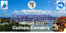 The 21st AfWA International Congress and Exhibition will be held in February 2023 in Abidjan, Côte d'Ivoire