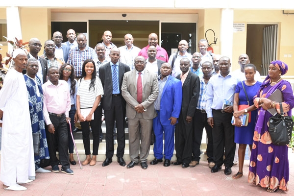 Les Acteurs Africains de l’Assainissement réunis autour du Nouveau DG de l’ONAS à Dakar, Sénégal