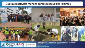 Les femmes professionnelles du secteur WASH posent les jalons de leur participation au 9ème Forum Mondial de l&#039;Eau (FME), Dakar 2022