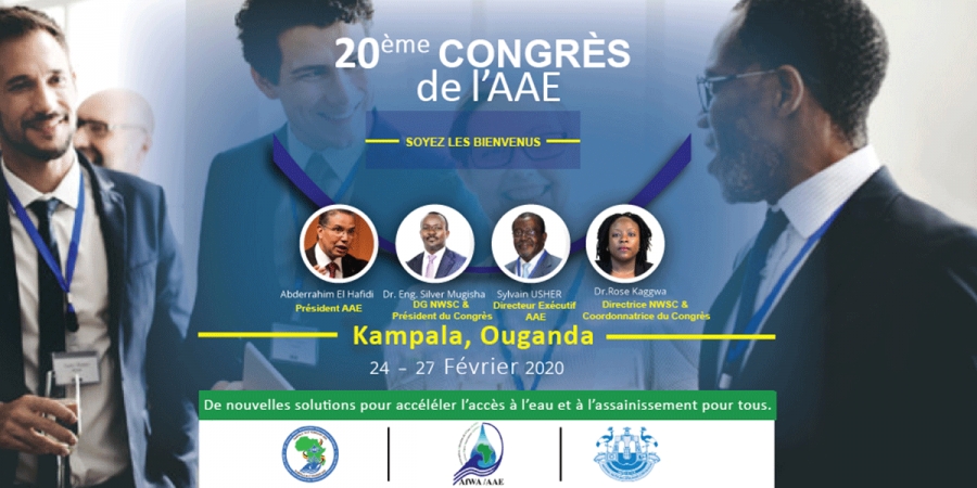 20ème Congrès International et Exposition de l’AAE : des solutions et des innovations pour régler la question cruciale de l’accès à l’eau et à l’assainissement en Afrique