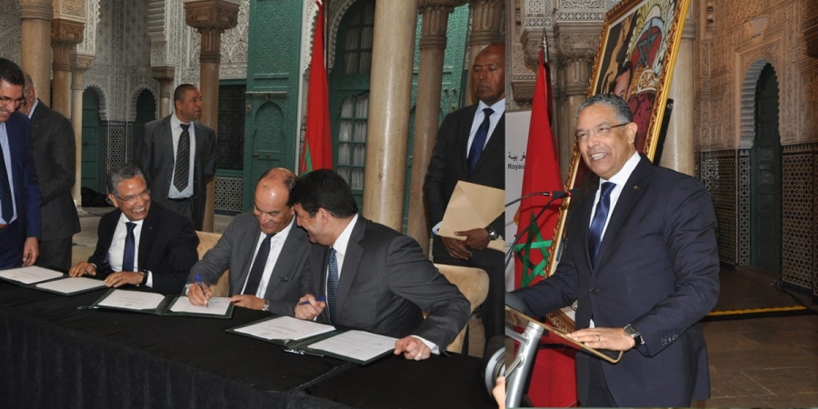 ONEE AND THE CASABLANCA-SETTAT REGION SIGNED A MAJOR PARTNERSHIP AGREEMENT WITH A TOTAL COST OF €44 MILLION TO INCREASE THE RATE OF ACCESS TO DRINKING WATER IN RURAL AREAS TO 99% IN THE REGION BY THE END OF 2023
