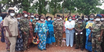 Le RECAFPEA apporte son soutien aux femmes militaires de Centrafrique