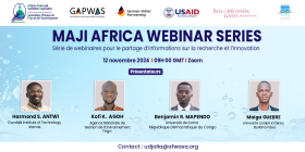 Rejoignez la série de webinaires de l&#039;AAEA sur les solutions et l&#039;innovation dans le domaine WASH