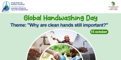 Global Handwashing Day: AfWASA works in collaboration with stakeholders in the sector to ensure sustainable solutions