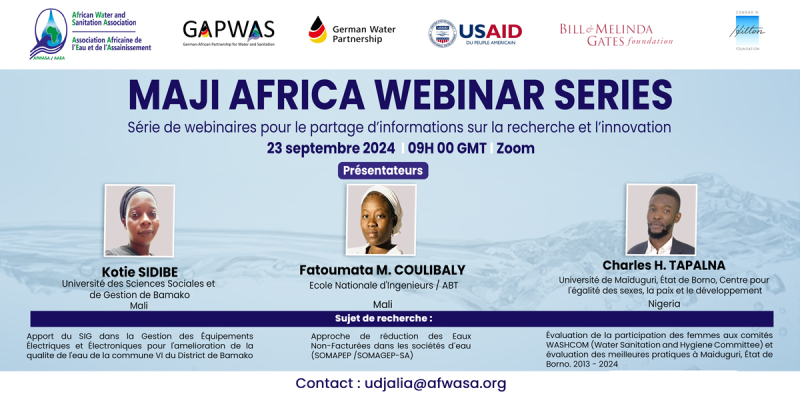 Rejoignez la série de webinaires de l&#039;AAEA sur les solutions et l&#039;innovation dans le domaine WASH